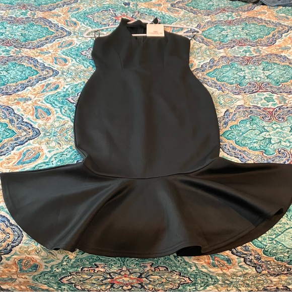 Outrageous Fortune BodyCon Black Dress - Picture 7 of 8